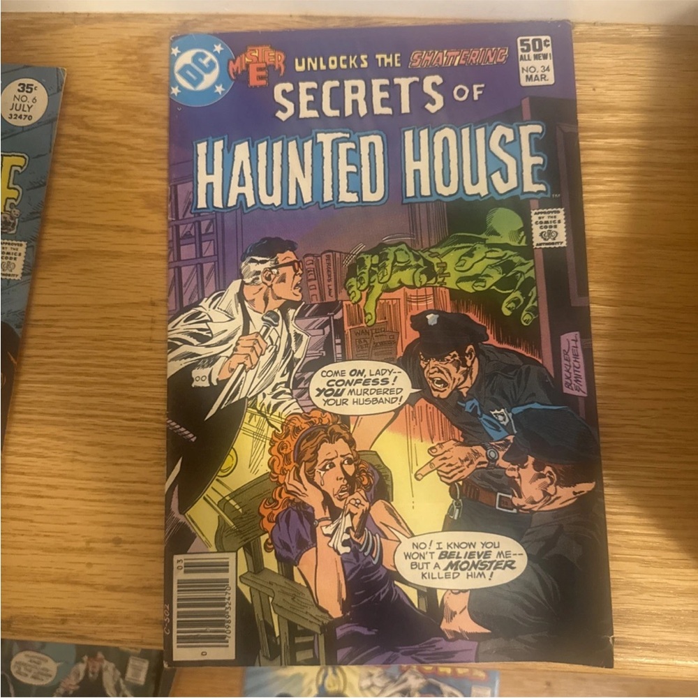 Secrets of Haunted House Comic Secrets of Haunted House #34 DC Comics March 1981